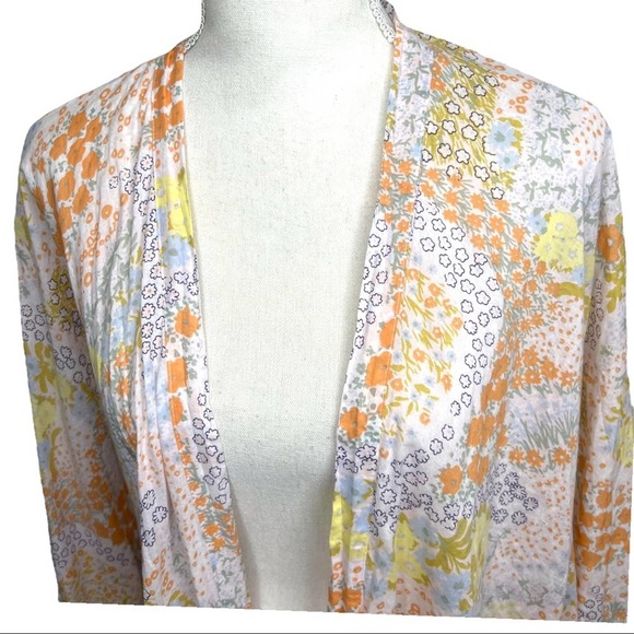 Victoria’s Secret Floral Lace Cotton Robe Medium - Picture 6 of 11